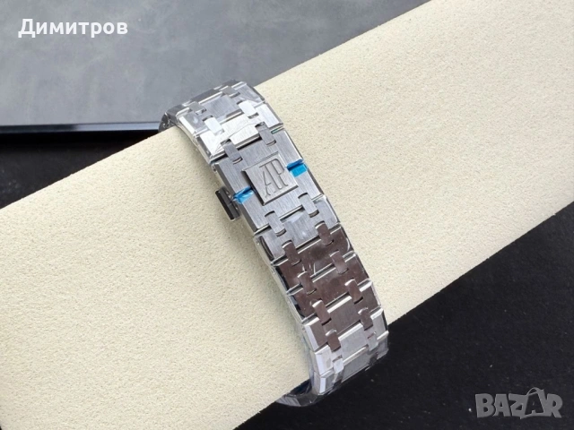 Наличен! Audemars Piguet ROYAL OAK green, Ref. 15510ST, снимка 9 - Мъжки - 53071690