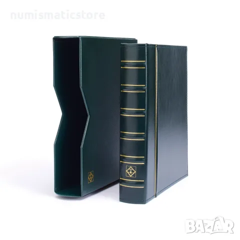 Leuchtturm Vario Classic албум с касета зелен цвят