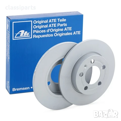 Спирачни дискове ATE за Ауди А3, ТТ, Шкода Октавия, Фолксваген Голф 4 и Бора
