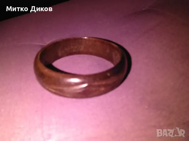 Дървена гривна №8, снимка 2 - Гривни - 49304849