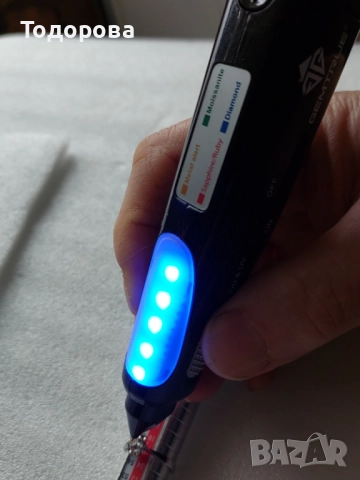 Дамски златен пръстен с инкрустиран диамант 0.20 карата,бяло злато проба 750, снимка 6 - Пръстени - 52592247