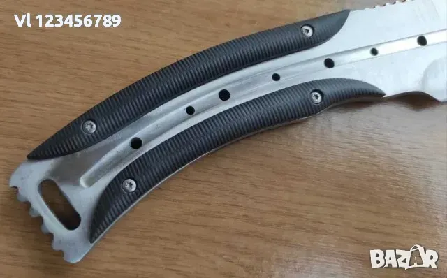 Страхотен нож "Todd Begg Tiburon" 162х310, снимка 3 - Ножове - 49765862