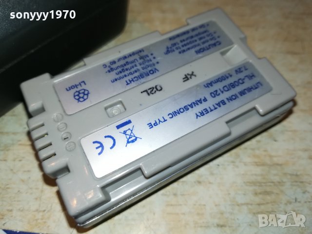 PANASONIC LI-ION CHARGER+BATTERY PACK 111121122, снимка 12 - Батерии, зарядни - 34769423