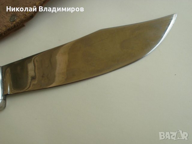 Българска оригинална стара кама нож ножче , снимка 4 - Ножове - 41648066