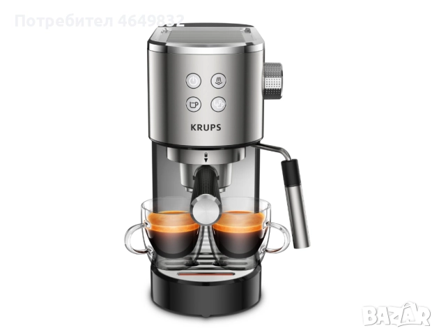 KRUPS Virtuoso XP442C11, 15 бар, 1400 W, снимка 2 - Кафемашини - 52397950
