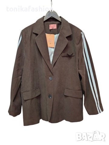 Комплект с овърсайз сако , снимка 5 - Костюми - 51578395