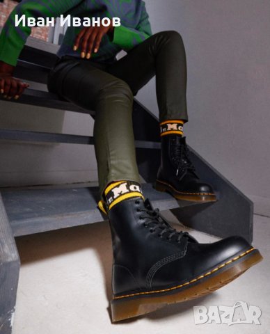  оригинални боти  Dr Martens 1460 Pascal ОТ ГЛАДКА КОЖА номер 42 , снимка 5 - Други - 38919682