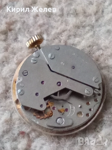 Механизъм с циферблат от стар ръчен часовник 52051, снимка 8 - Мъжки - 52260666