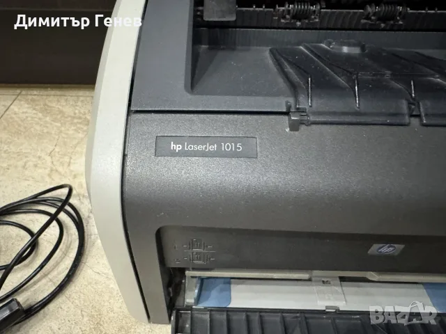 Продавам лазерен принтер HP LaserJet 1015, снимка 2 - Принтери, копири, скенери - 55827254