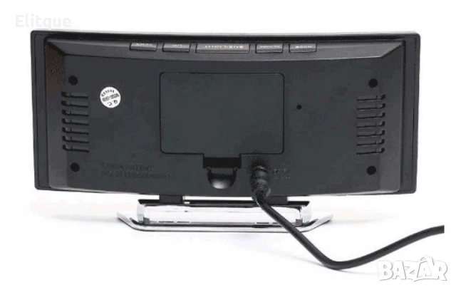 Мултифункционален настолен електронен часовник, снимка 5 - Стенни часовници - 52863057