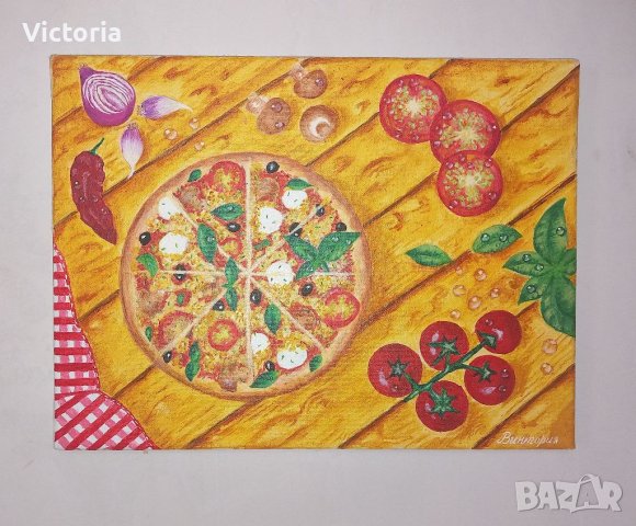 Авторска картина акрил 30/40, снимка 2 - Картини - 41045489