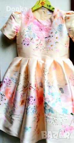 НОВА Маркова детска празнична рокличка "Ейрене" - неизваждана от опаковката, снимка 1 - Детски рокли и поли - 42646959