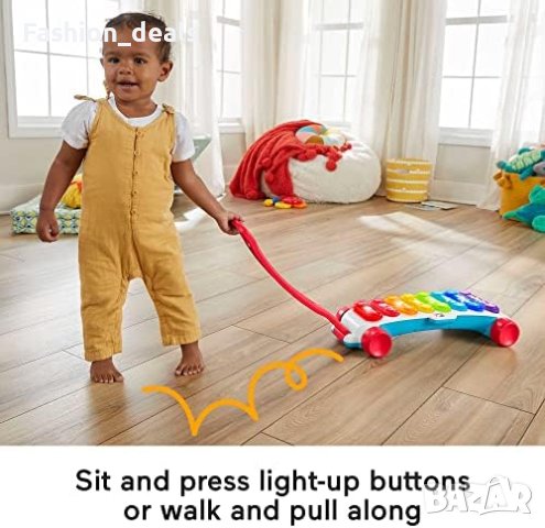Нова Музикална обучаваща играчка бебета и малки деца Fisher-Price HPY98, снимка 4 - Музикални играчки - 41901968