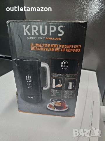 Електрическа кана Krups BW8018 Smart'n Light 1800W, 1.7 L,, снимка 4 - Кани - 53436656