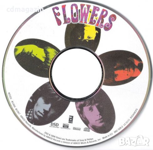 Компакт дискове CD The Rolling Stones – Flowers, снимка 3 - CD дискове - 35886639