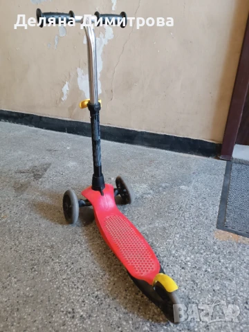 Детска тротинетка Oxelo Декатлон с 3 колела, червена., снимка 2 - Други - 51140917