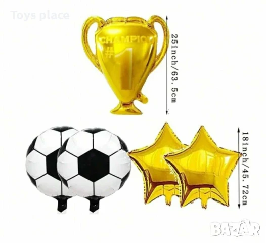 Фолиеви футболни балони Шампионска лига Парти балони , снимка 3 - Други - 50721943