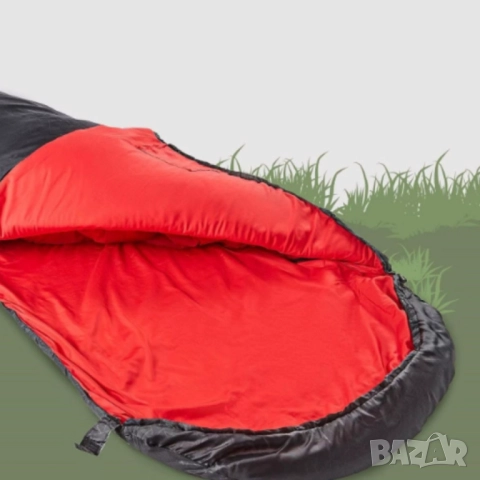 Лек летен спален чувал Living & Garden в син и червен цвят, снимка 8 - Други стоки за дома - 52003967