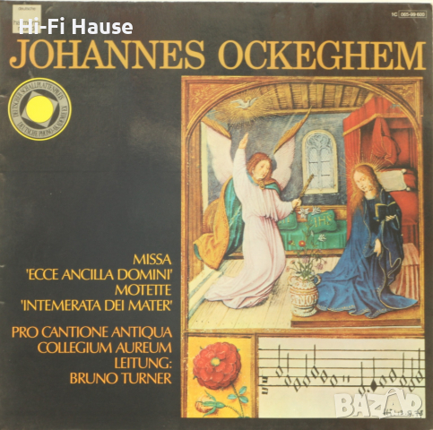 Johannes Ockeghem-Грамофонна плоча-LP 12”