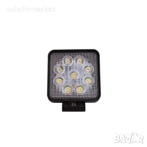 LED халоген 9 диода 27w – GUN1110, снимка 4 - Аксесоари и консумативи - 56052099