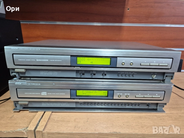 DENON дек и СД плеър с козметични забележки 