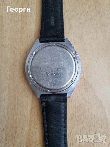 Съветски мъжски часовник Слава работи кварц, снимка 8 - Мъжки - 53162095