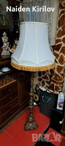 Голяма нощна лампа, снимка 3 - Антикварни и старинни предмети - 53838373