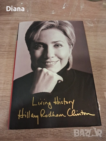 Living History Hillary Rodham Clinton 2003 english book autobiography memoir hardcover