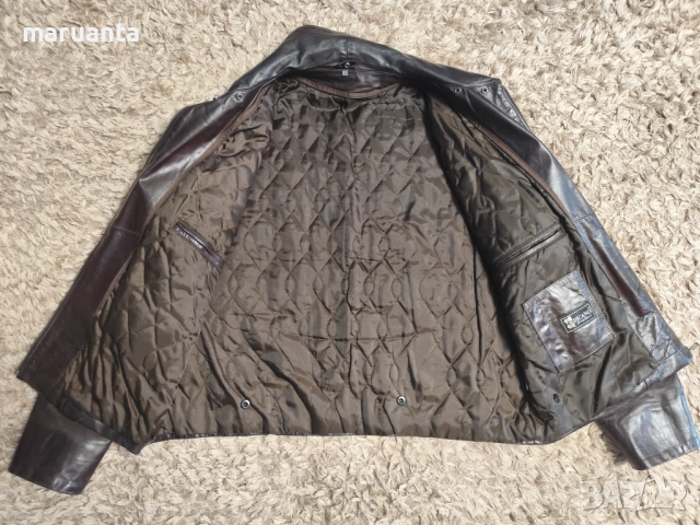 Dicano leather, мъжко кожено яке, р-р 2ХЛ, снимка 5 - Якета - 51952954