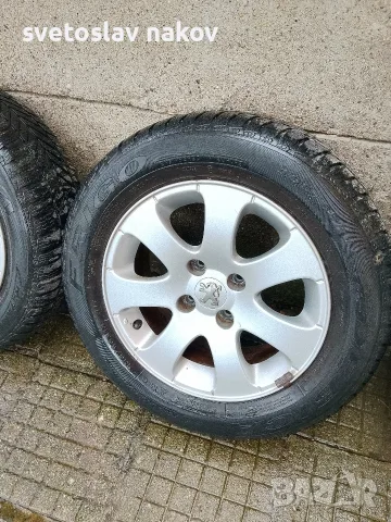 Лети джанти Peugeot 15- ки, снимка 3 - Гуми и джанти - 56167881