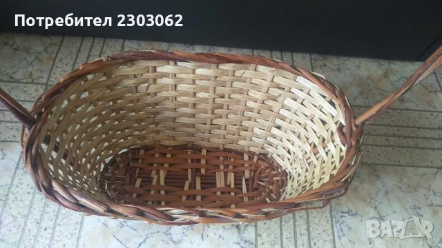 Плетена кошница, снимка 5 - Други - 42063895