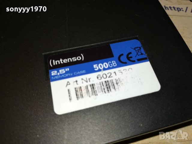 INTENSO 500GB HARD 1211212105, снимка 8 - Твърди дискове - 34786641