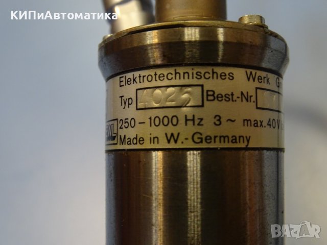 Мотор-шпиндел EWL 4025 HF Motor spindle 60000 u min, снимка 6 - Резервни части за машини - 41728970