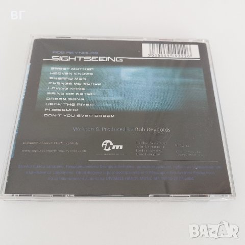 Rob Reynolds – Sightseeing – Audio CD, като ново, снимка 3 - CD дискове - 42595082