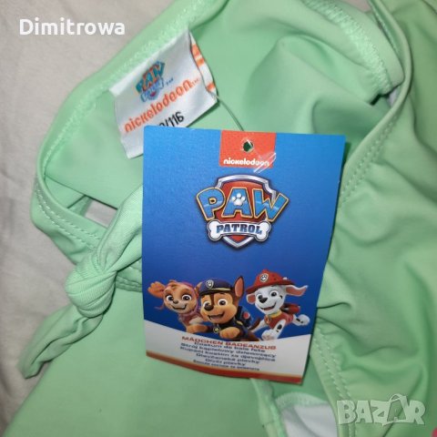 цял бански р-р110-116см Пес патрул (PAW Patrol), снимка 2 - Детско бельо и бански  - 42297111