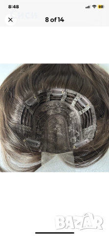 Перука hsir topper, снимка 7 - Аксесоари за коса - 53742289