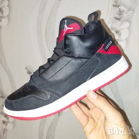 маратонки Air Jordan Fadeaway 'Black & White' номер 42-42,5, снимка 8 - Маратонки - 47480845