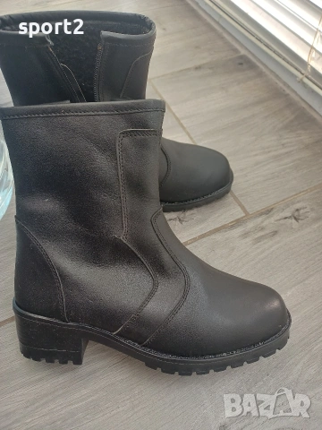 Разпродажба! Нови дамски боти ботуши естествена кожа номер 36