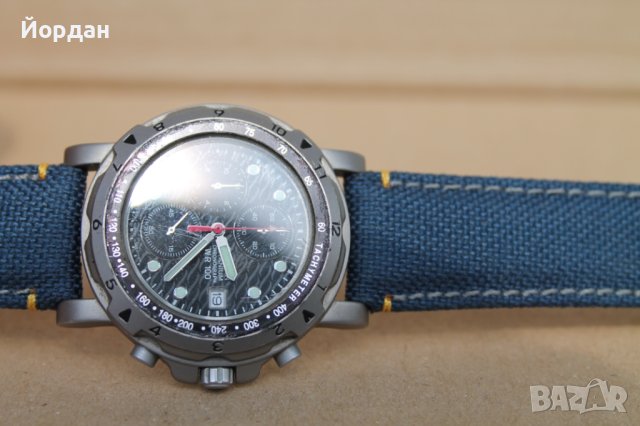 Японски часовник ''Citizen'' Хронограф титан, снимка 12 - Мъжки - 42100031