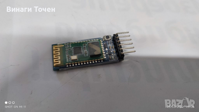 HC-05 Wireless Bluetooth Transceiver Slave Module RS232 / TTL to UART converter, снимка 1 - Друга електроника - 36252090