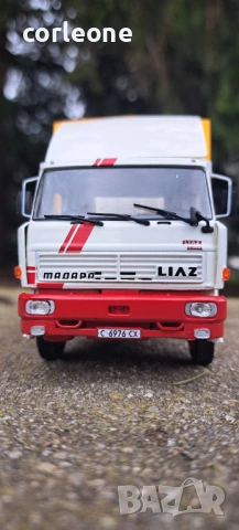Madara Liaz 796 бордови с тента - мащаб 1:43 на DeAgostini моделът е нов в блистер, снимка 8 - Колекции - 53763838