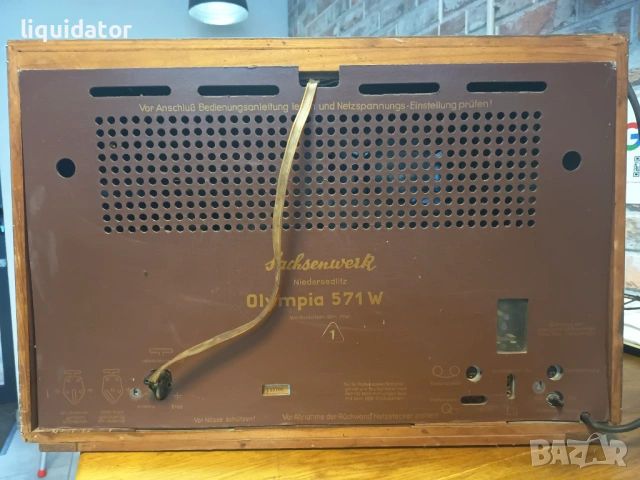 Старо радио Olimpia, снимка 4 - Радиокасетофони, транзистори - 53519099
