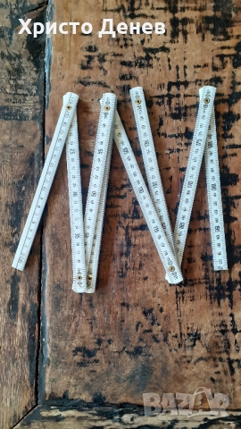 сгъваем метър за дърводелци и мебелисти чисто нов 