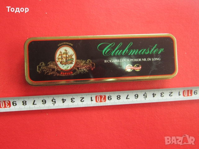 Страхотна ламаринена кутия за цигари 