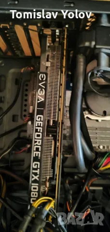 Видео карта EVGA 1080Ti +  Дъно + процесор c  водно охлаждане и 700W захранване , снимка 2 - Други - 55737336