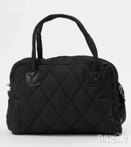 Модерна капитонирана дамска чанта 32х43, снимка 8 - Чанти - 52583914