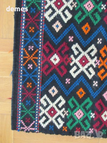 Ръчно изработена с вълнени конци възглавница от 30-те г.ХХ в, снимка 6 - Други - 41243899