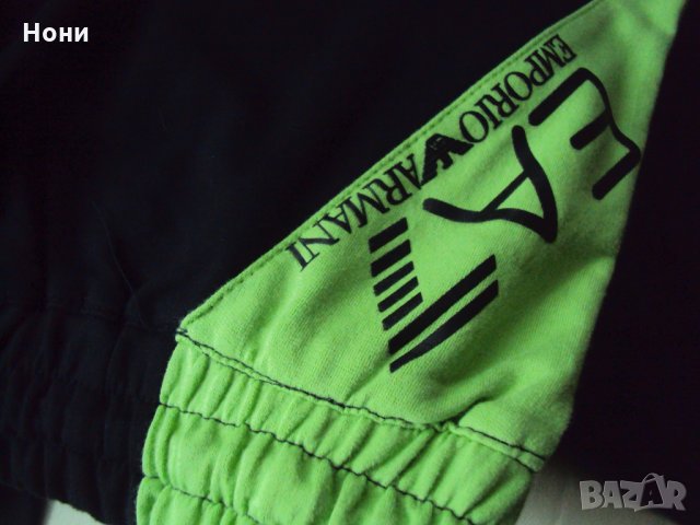 Emporio Armani Спортен комплект -В Черно и зелено без етикети., снимка 5 - Спортни екипи - 34384091