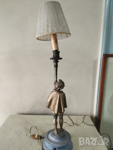 Стара настолна лампа арт деко, снимка 6 - Настолни лампи - 44822127