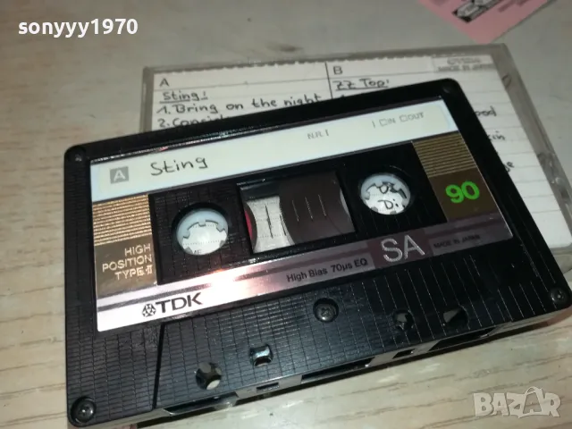 ®TDK SA90 HIGH POSITION-STING/ZZ-TOP TAPE ВНОС SWISS 1811241724, снимка 2 - Аудио касети - 48014896
